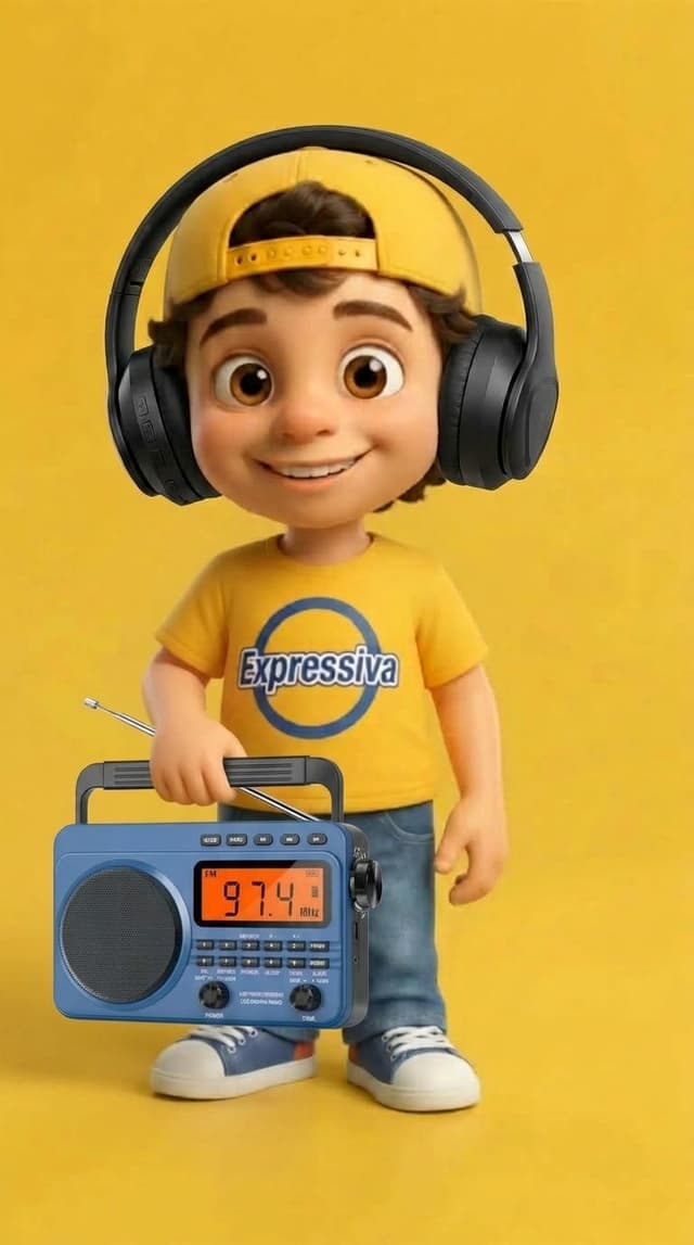 Mascote Rádio Expressiva